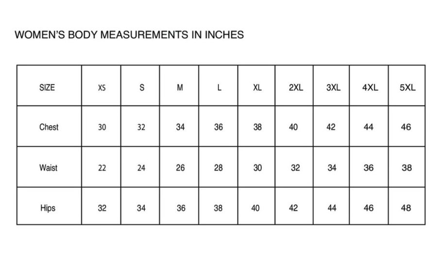 WOMEN’S SIZE GUIDE - Wool Wacay