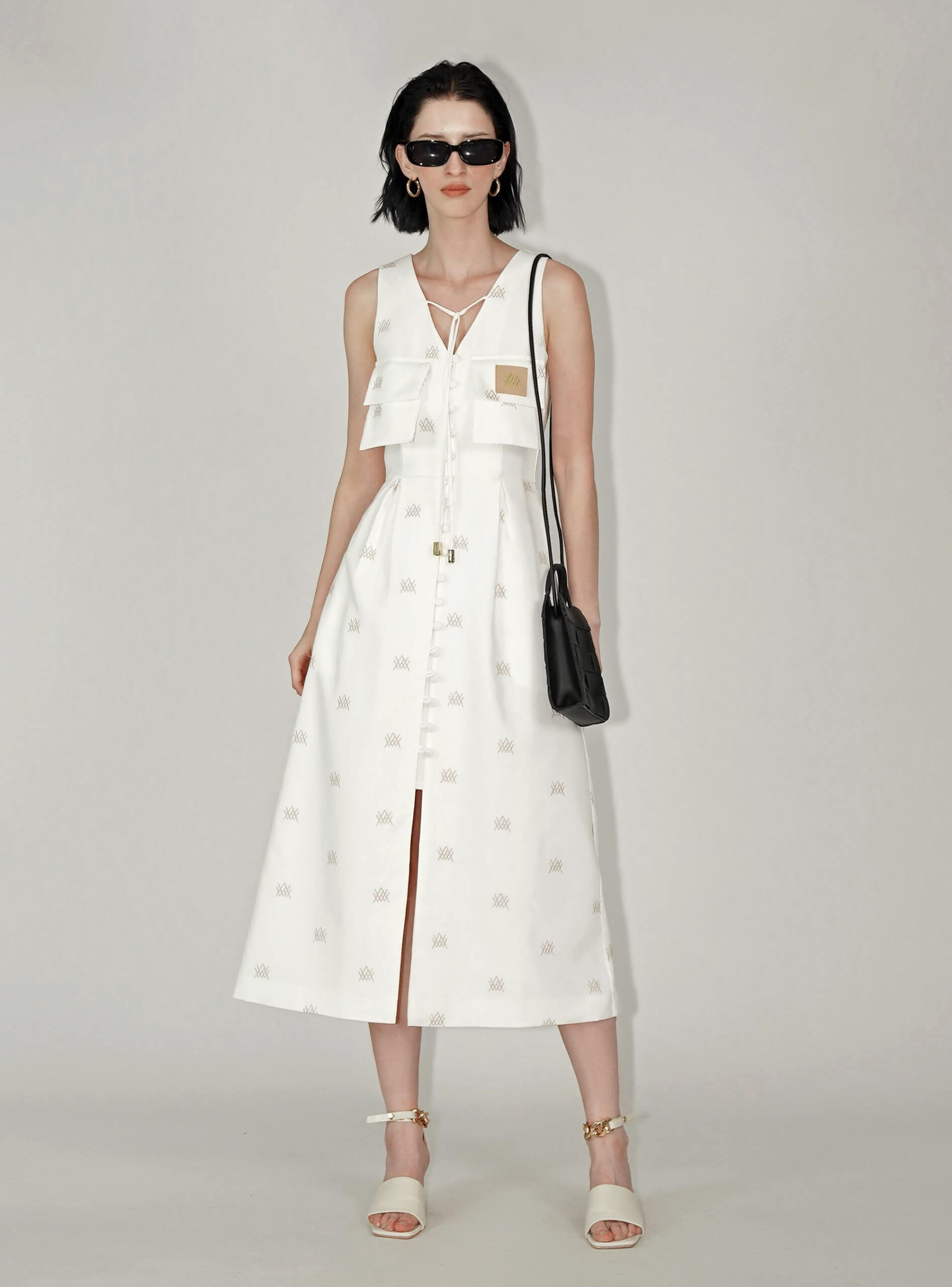 Iris Dress (Monogram) - Wool Wacay